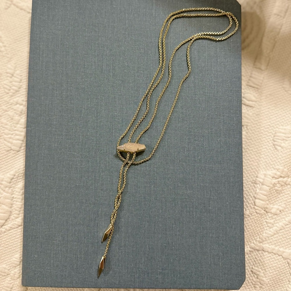 Kendra Scott Cheska Y Bolo Long Necklace - Picture 3 of 15